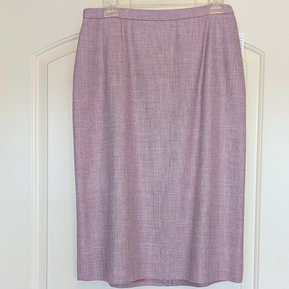 Pendleton Straight or Pencil Skirt - Color Lavender/Lilac - NWT
